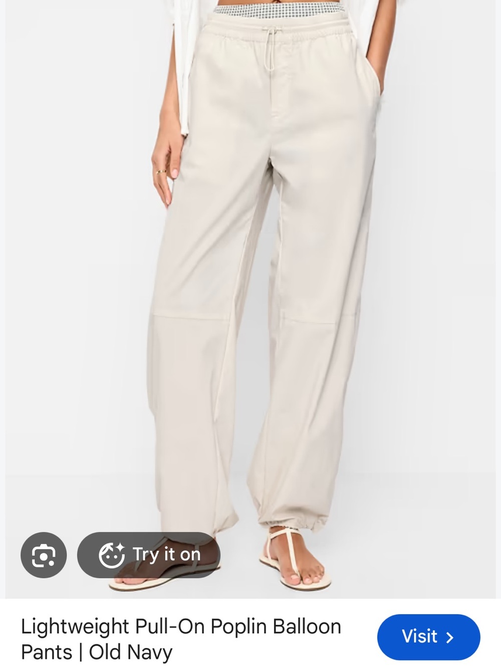 *NWT* Women’s Old Navy Lightweight Pull-on Lightweight Balloon Pants Sz Small